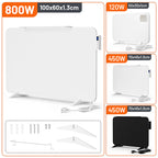 Metall-Infrarotheizung 120W/450W/800W mit Thermostat, WiFi & Fernbedienung