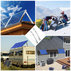 Verstellbare Solarmodul Halterung für verschiedene Montagebereiche