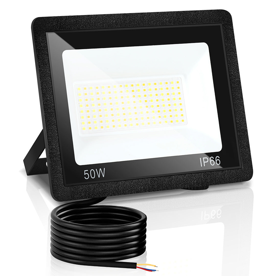 Cecaylie LED Fluter Außen 10–100W, 3 Lichtfarben einstellbar, IP66, 3000/4000/6500K