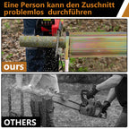 Sägebock mit Kettensägenhalterung – klappbar, bis 150 kg
