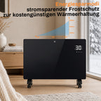 Elektrische Konvektorheizung 2000W/2500W mit App, Fernbedienung & Thermostat