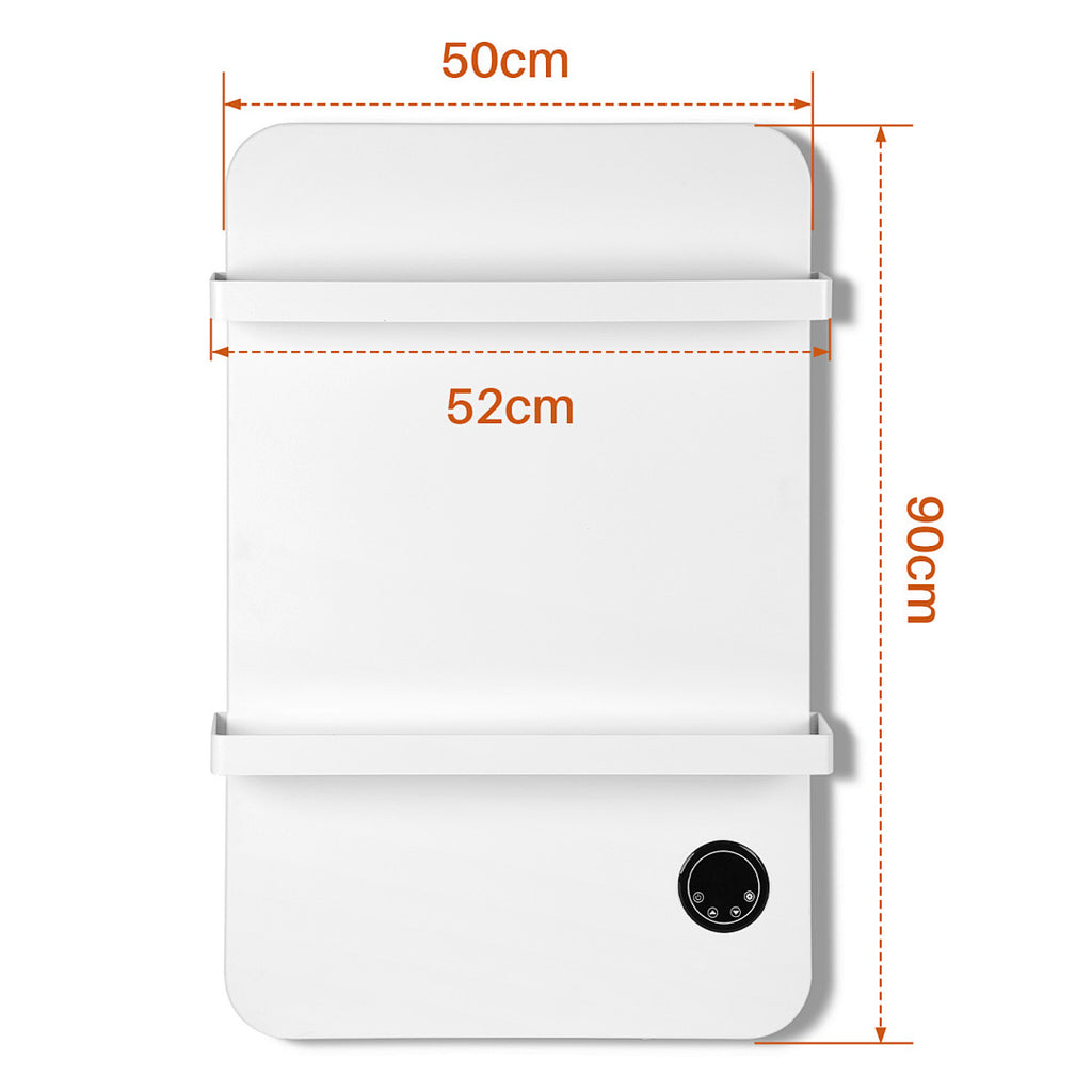 Infrarotheizung mit Thermostat und WiFi Steuerung – Heizpaneel Elektroheizung 400W | 600W für Wandmontage
