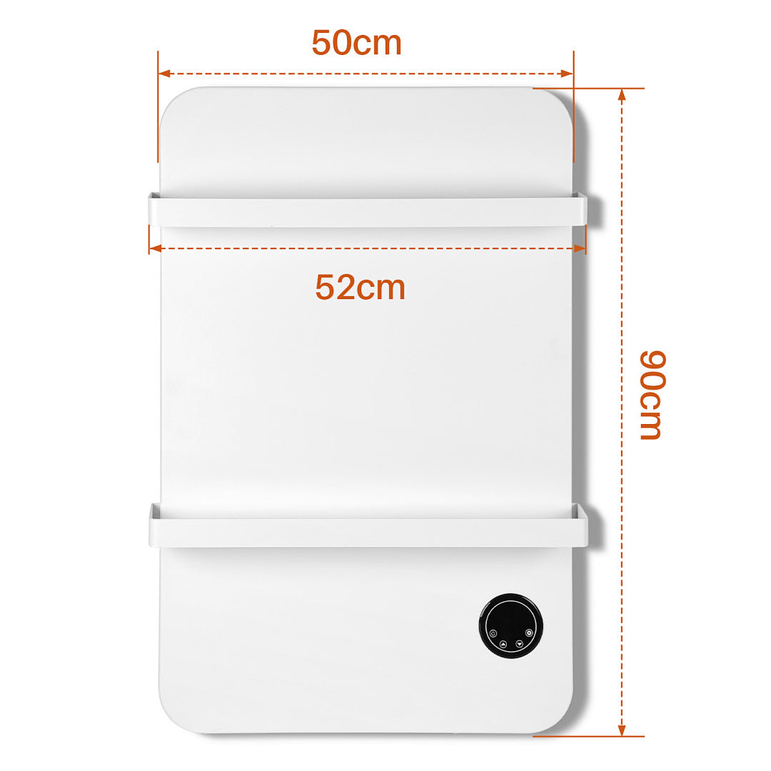 Infrarotheizung mit Thermostat und WiFi Steuerung – Heizpaneel Elektroheizung 400W | 600W für Wandmontage