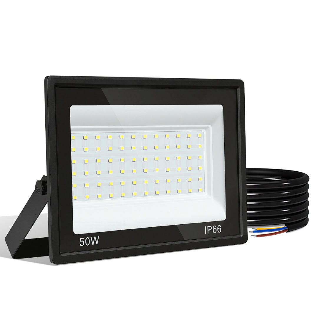 Cecaylie LED Fluter Außenstrahler 10–100W, IP66, 3000K/6000K, LED Flutlicht