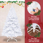 Künstlicher Weihnachtsbaum 120–210 cm – Grün, Weiß, Schnee-Effekt oder LED