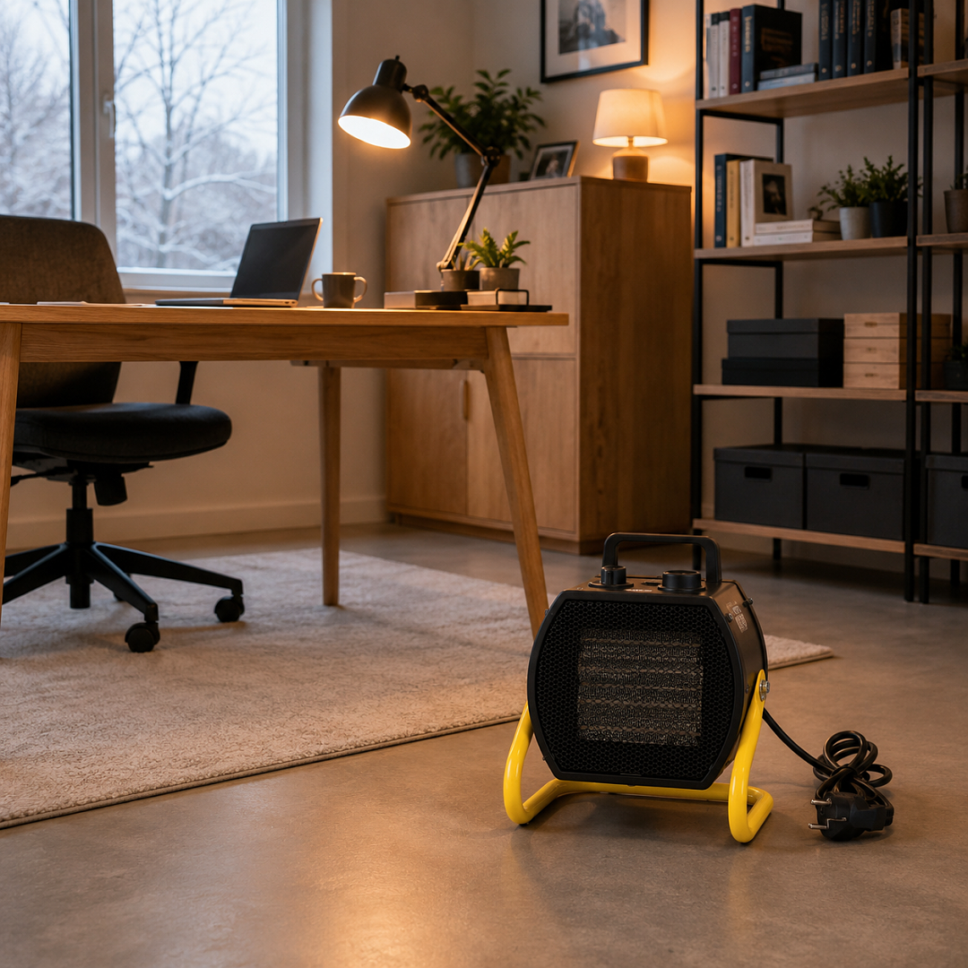 PTC Keramik Heizlüfter 2000W/3000W – Bauheizer für Garage & Werkstatt