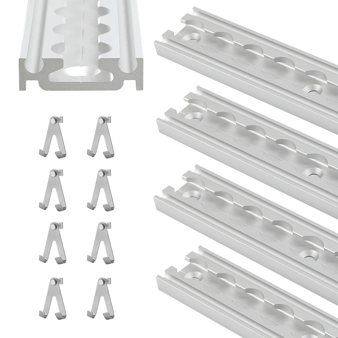 Cecaylie Airlineschiene aus Aluminium 4 8 12 m