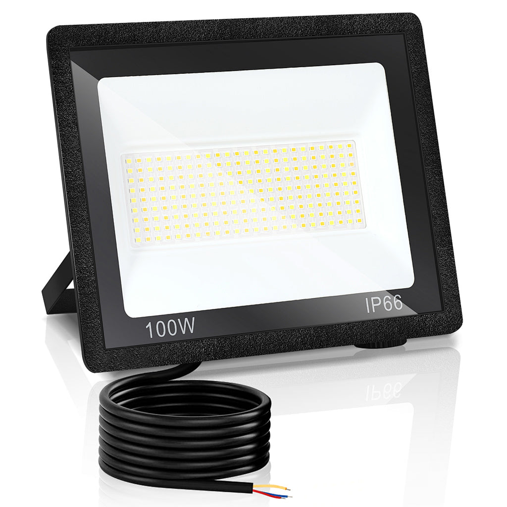 Cecaylie LED Fluter Außen 10–100W, 3 Lichtfarben einstellbar, IP66, 3000/4000/6500K