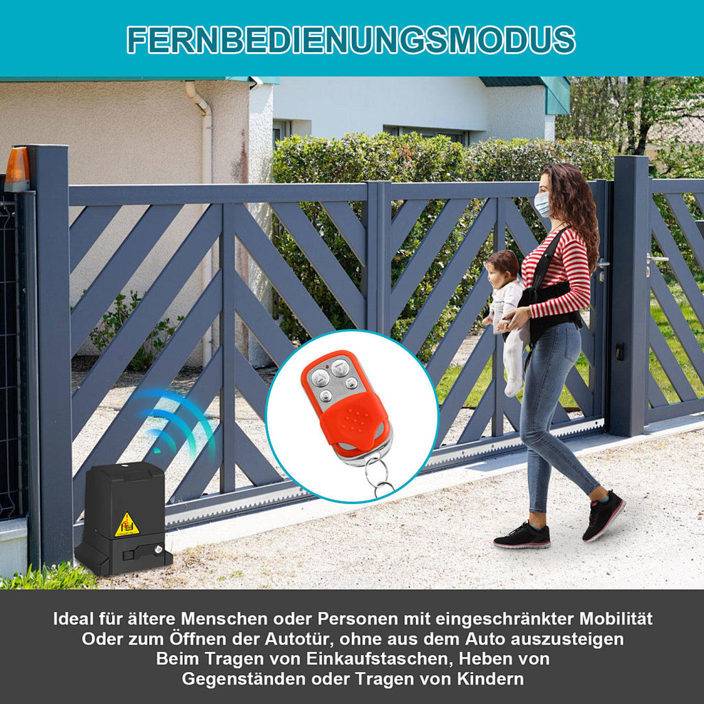 Schiebetorantrieb für Tore bis 800 / 1600 kg – Standard oder WiFi-App