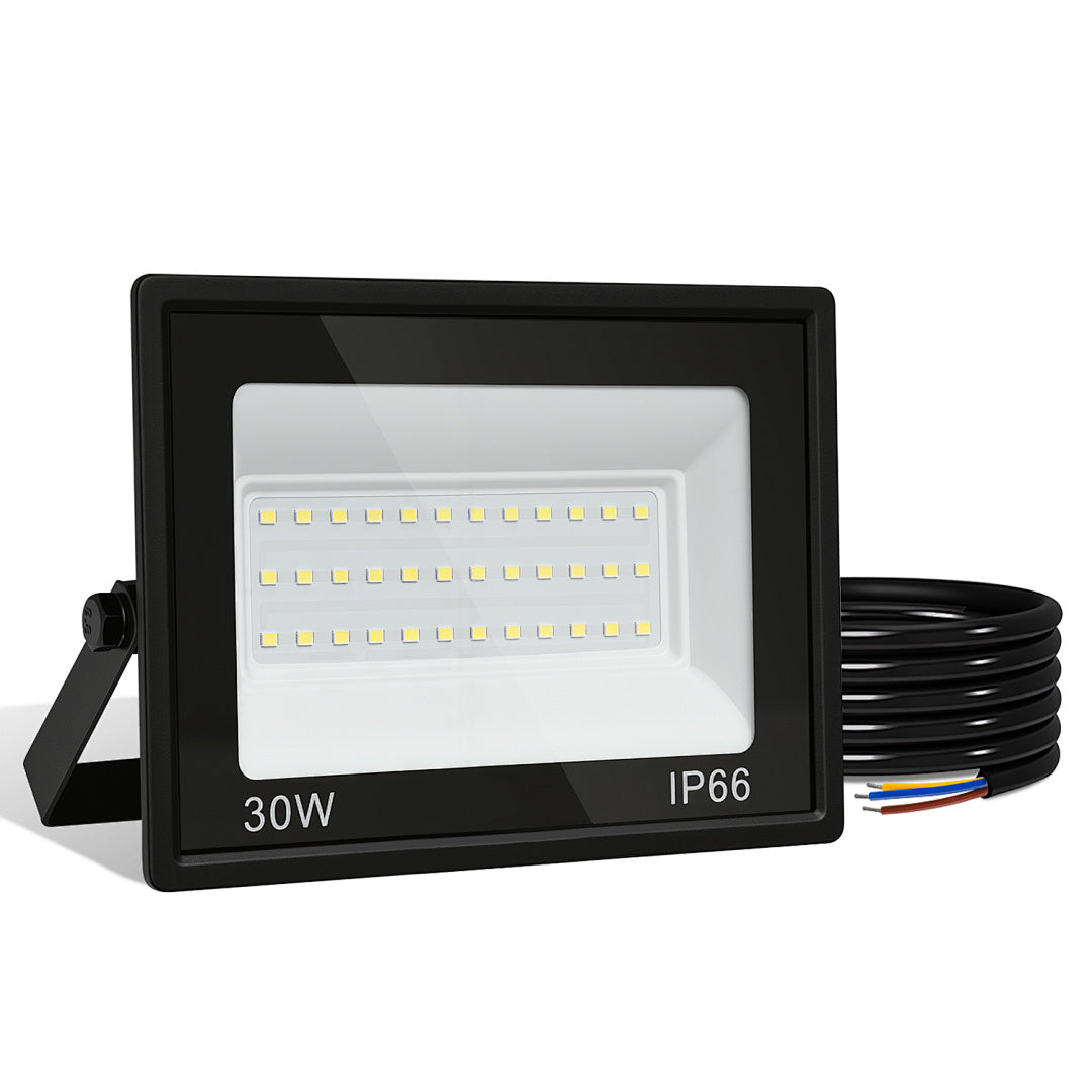 Cecaylie LED Fluter Außenstrahler 10–100W, IP66, 3000K/6000K, LED Flutlicht
