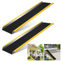 2er Set Aluminium-Auffahrrampen 118 cm – 300 kg pro Rampe