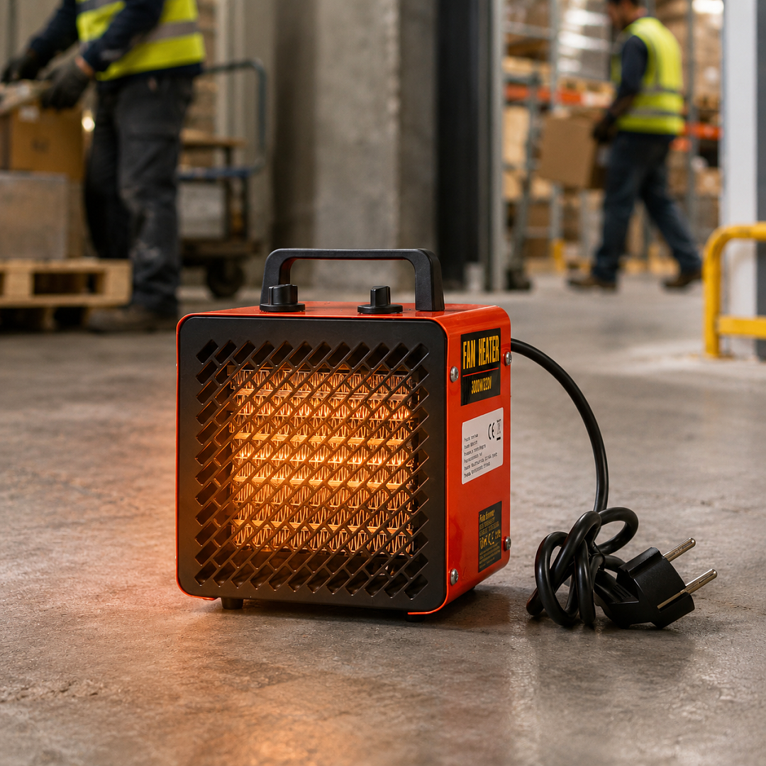 PTC Keramik Heizlüfter 2000W/3000W – Bauheizer für Garage & Werkstatt