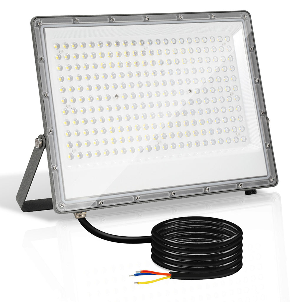 Cecaylie LED Fluter Außen 50–200W, IP65, 6000K Kaltweiß, LED Strahler 1–10 Stück