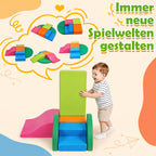 Schaumstoffbausteine 6-teilig, XXL Kletter- & Krabbelset für Innenräume