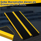 2er Set Aluminium-Auffahrrampen 118 cm – 300 kg pro Rampe