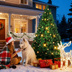 Künstlicher Weihnachtsbaum 120–210 cm – Grün, Weiß, Schnee-Effekt oder LED