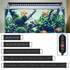 LED Aquariumbeleuchtung RGB Vollspektrum mit Fernbedienung 12 bis 36 W