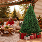 Künstlicher Weihnachtsbaum 120–210 cm – Grün, Weiß, Schnee-Effekt oder LED