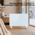 Elektrische Konvektorheizung 2000W/2500W mit App, Fernbedienung & Thermostat