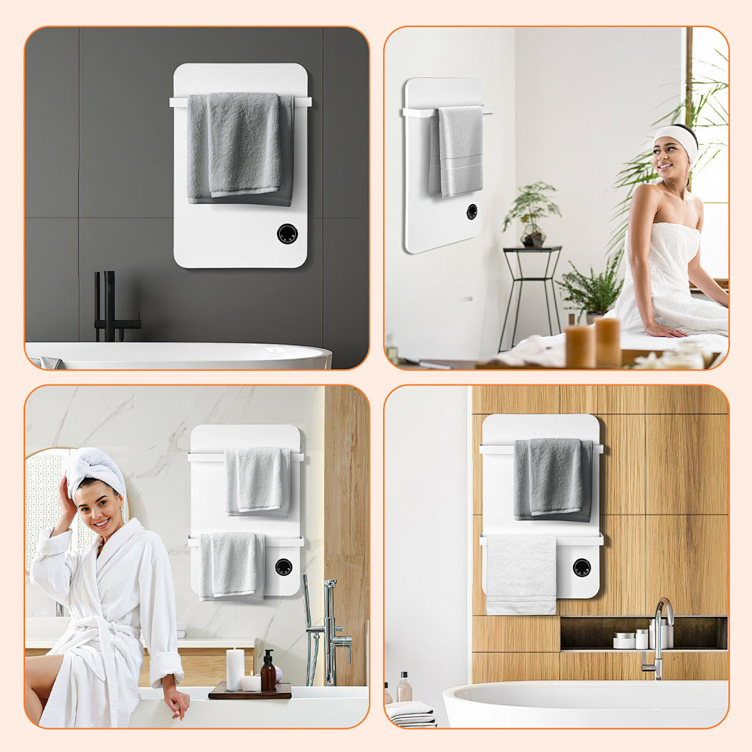 Infrarotheizung mit Thermostat und WiFi Steuerung – Heizpaneel Elektroheizung 400W | 600W für Wandmontage