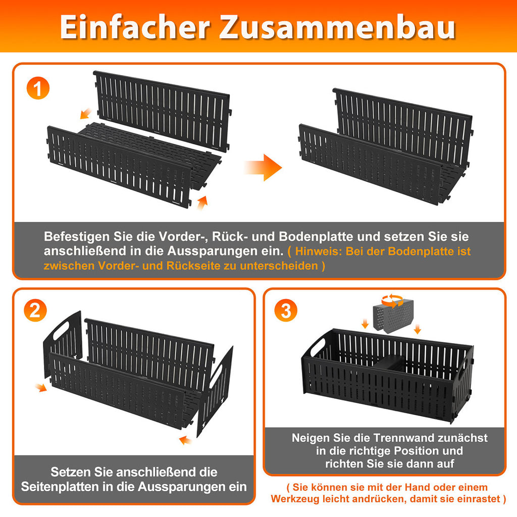 Pellet-Brennkorb 28/48 cm für Kaminofen – Einzel- & Doppelkammer