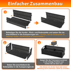 Pellet-Brennkorb 28/48 cm für Kaminofen – Einzel- & Doppelkammer