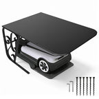 Cecaylie Mähroboter Garage 80x56x43 cm mit Aluminium Verbunddach