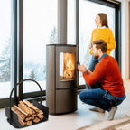 Cecaylie Kaminholzregal aus Metall – 3 Modelle für Brennholz