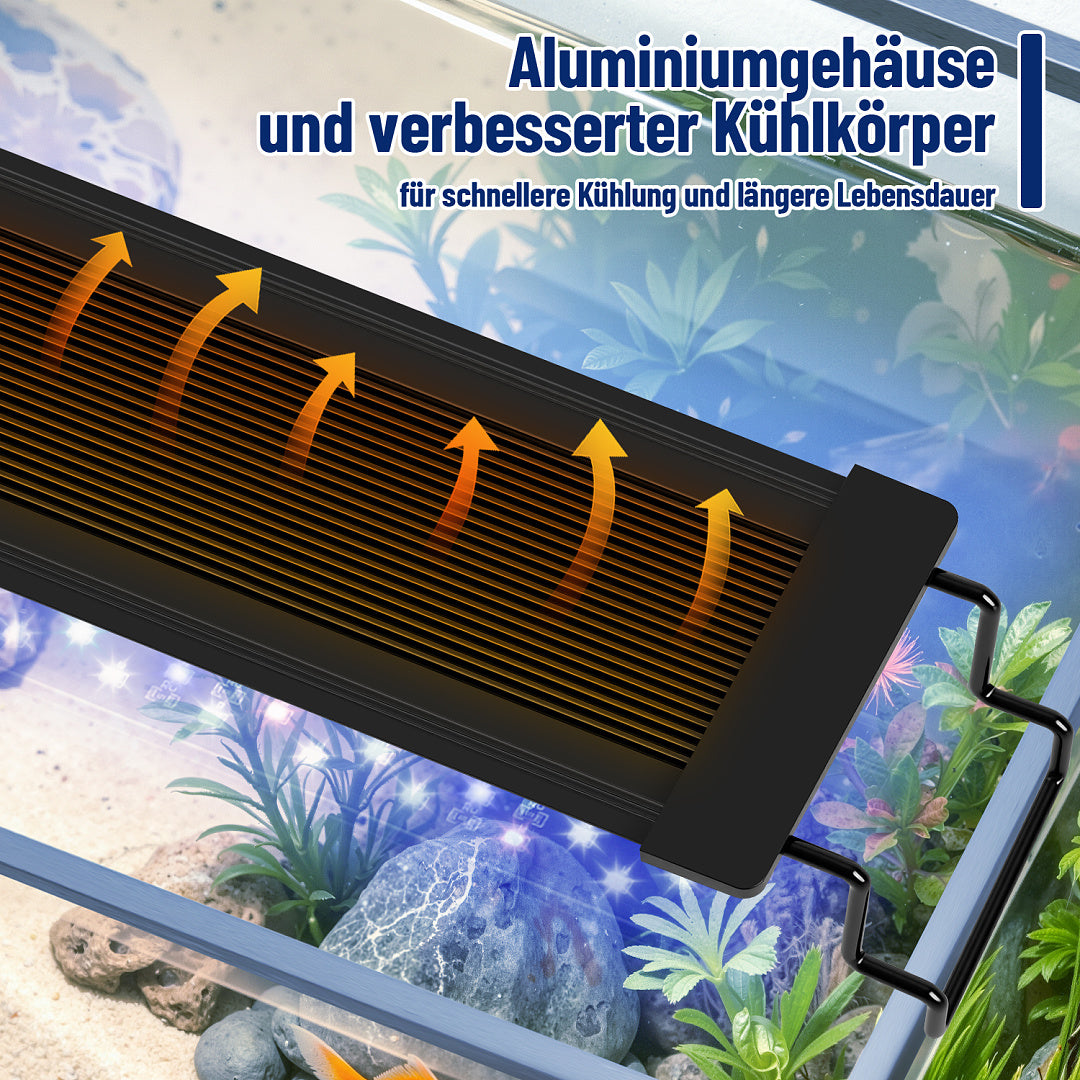 IP66 geschützte LED Aquariumbeleuchtung zur Montage über dem Aquarium