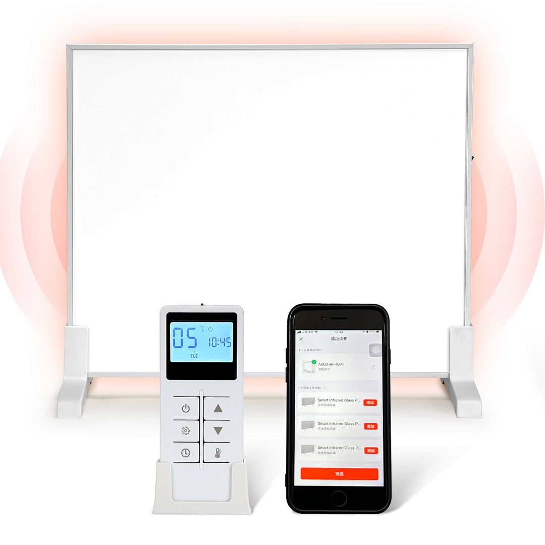 Infrarot-Heizpaneel 300W/500W/960W mit App, Thermostat & Fernbedienung