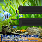 LED Aquariumbeleuchtung RGB Vollspektrum mit Fernbedienung – 12–36 W