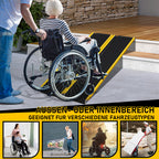 2er Set Aluminium-Auffahrrampen 118 cm – 300 kg pro Rampe