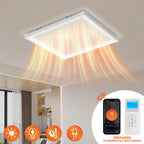 Infrarot-Deckenheizung 360W/770W mit LED-Licht, Thermostat & App