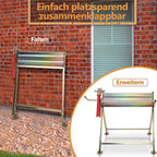 Sägebock mit Kettensägenhalterung – klappbar, bis 150 kg