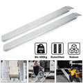 2er Set Stahl-Auffahrrampen 135 cm – 200 kg pro Rampe
