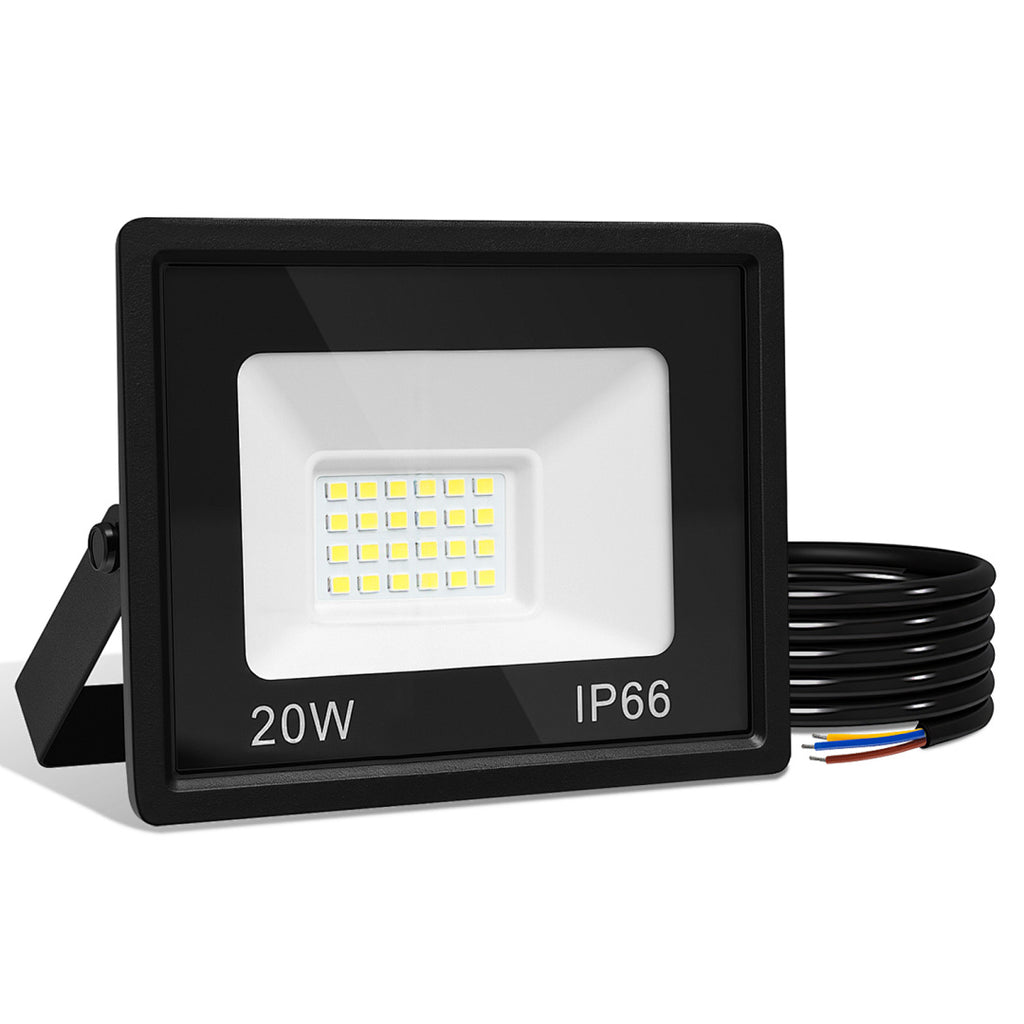 Cecaylie LED Fluter Außenstrahler 10–100W, IP66, 3000K/6000K, LED Flutlicht