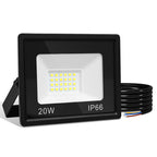 Cecaylie LED Fluter Außenstrahler 10–100W, IP66, 3000K/6000K, LED Flutlicht