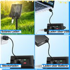 Solar Lichterkette mit Solarpanel