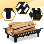 Feuerrost für Kamin & Feuerstelle, 45,5 × 30,5 × 13 cm