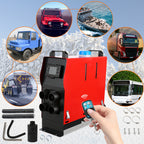 Diesel-Standheizung 8 kW 12–24 V mit Bluetooth, LCD & Fernbedienung