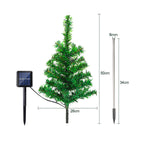 4er Set Solar Lichterkette – Weihnachtsdeko für Garten und Außenbereich