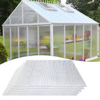 Polycarbonat Hohlkammerplatten 4/8 mm – 60,5 × 121 cm für Gewächshaus