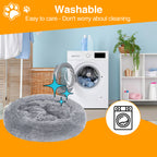 Plüsch Hundebett für Hunde und Katzen – Weicher Schlafplatz in 60/80/100 cm