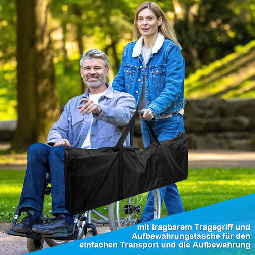 Cecaylie 2er Teleskop-Rollstuhlrampe aus Aluminium, 152/183/213 cm, bis 300 kg