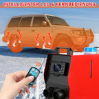 Diesel-Standheizung 8 kW 12–24 V mit Bluetooth, LCD & Fernbedienung