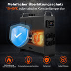 Diesel-Standheizung 8 kW 12–24 V mit LCD & Fernbedienung