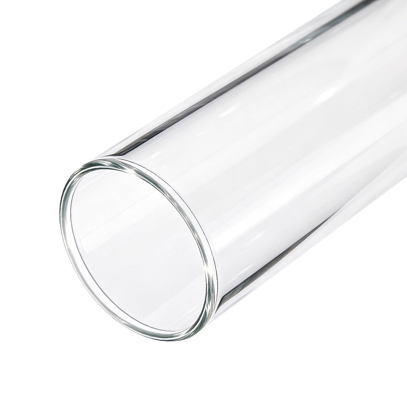 Feuersäule Ersatzglas Ø 8 x 100 cm – Glasrohr für Pelletfackel aus Borosilikatglas