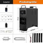 Diesel-Standheizung 8 kW 12–24 V mit LCD & Fernbedienung