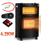 Gas Elektroheizung mit 4,2 kW Gasleistung und 1260 W Elektroheizung
