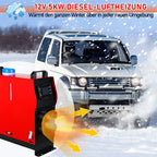Diesel-Standheizung 8 kW 12–24 V mit Bluetooth, LCD & Fernbedienung